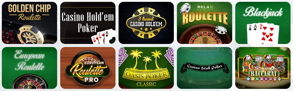 Giochi da tavolo al Bsport365Plus CASINO in Italia