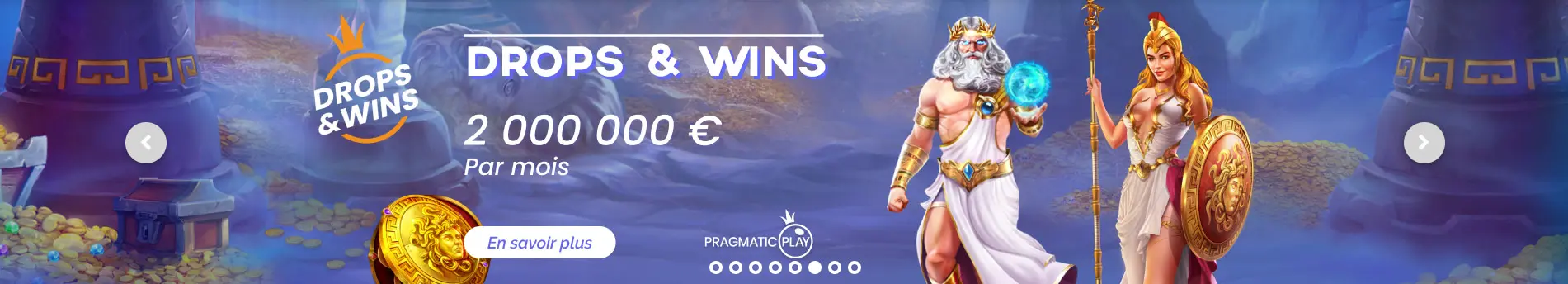 Drop and Wins BSPORT365PLUS CASINO 