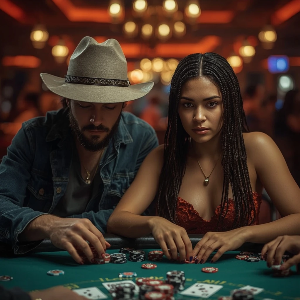 foto di due giocatori di poker Bsport365Plus Casino