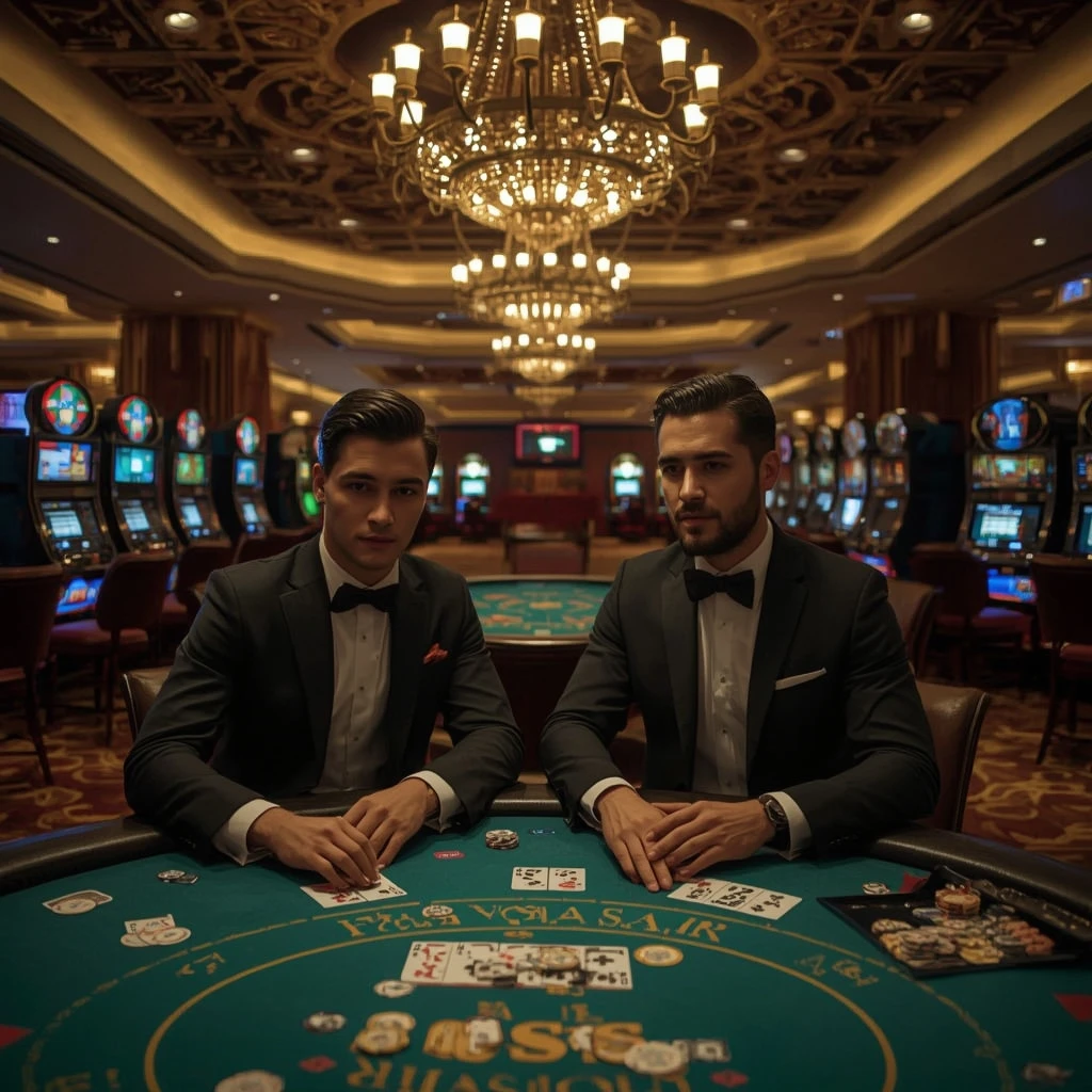Due giocatori di poker al Bsport365Plus Casino